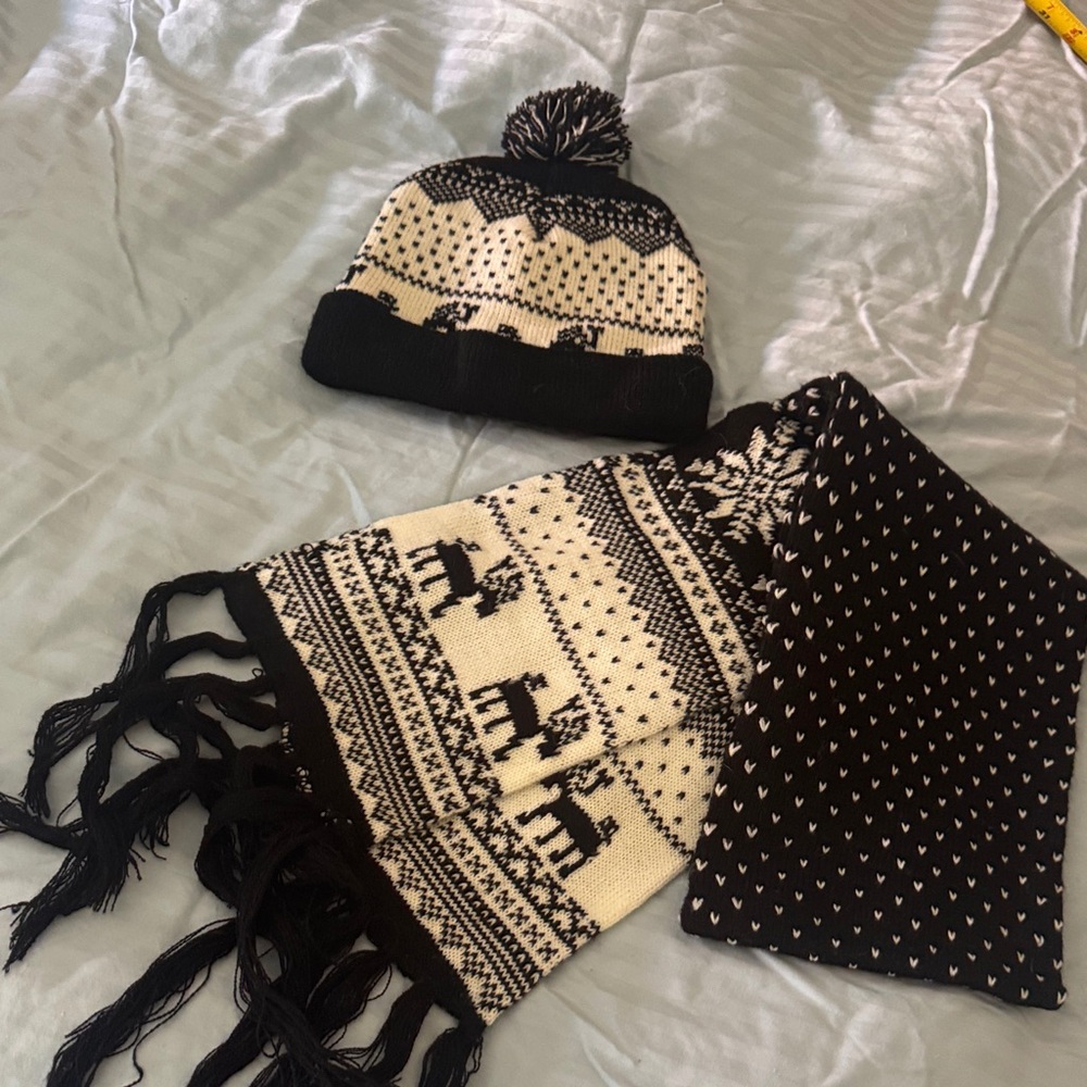 Kids Winter Hat and Scarf Set